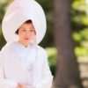 白い綿帽子のすごく似合う美人花嫁さん　安久美神戸神明社　ロワジールホテル　愛知県　豊橋市　結婚式　写真　カメラマン