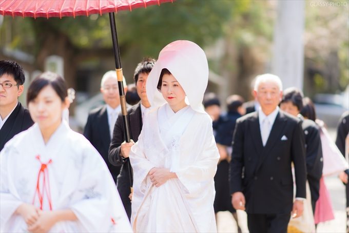 花嫁行列が始まりました