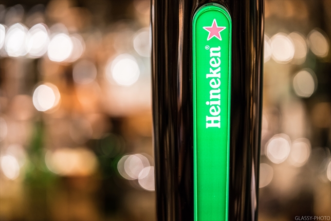 こんなHeinekenも雰囲気を出しています　Peat IRISH TAVERN（ピート・アイリッシュタバーン）　名古屋市　名駅