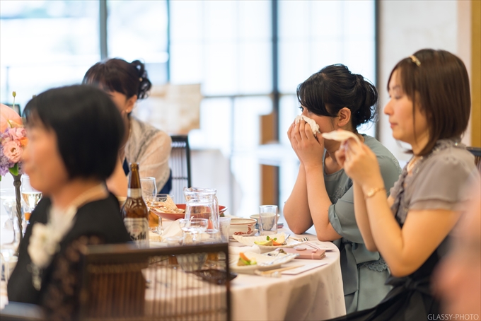 新婦さんによる感謝のお手紙から