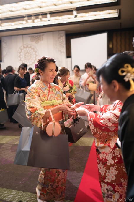 送賓時には「ありがとう！」の言葉と笑顔が溢れていました